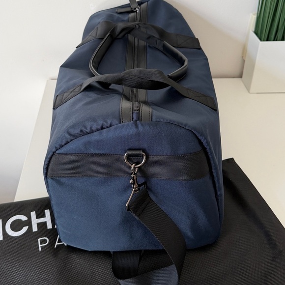 New Michael Kors Duffle Bag Gym Travel Blue 18*9 - Picture 5 of 12